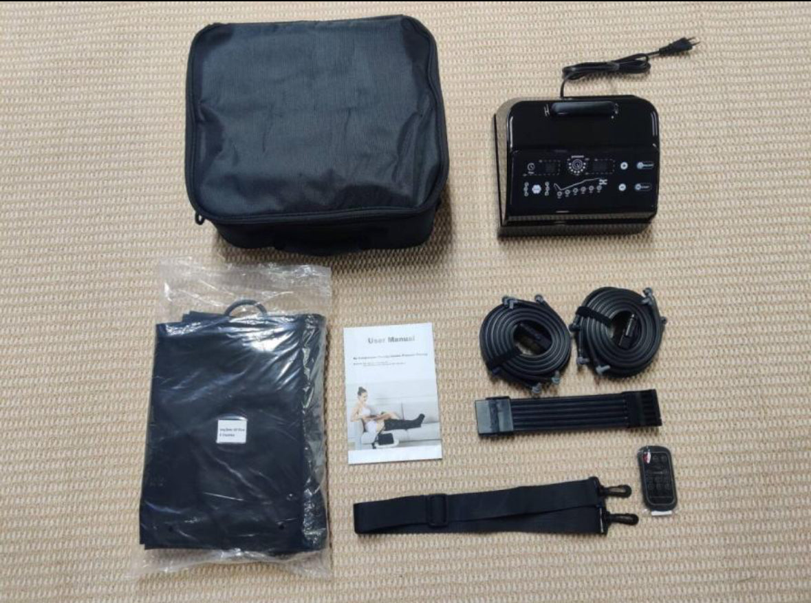 ⭐ AirRecover Pro – Appareil de pressothérapie 8 chambres